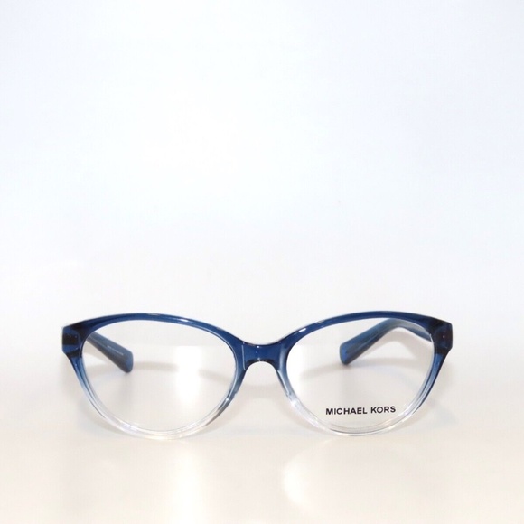 Michael Kors Mitzi VI 8021 3122 50 Blue Clear Gradient Eyeglasses MK8021 - Picture 2 of 5